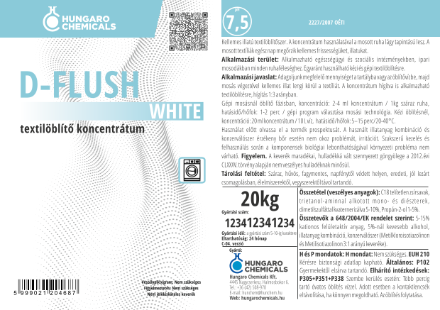 D-Flush White