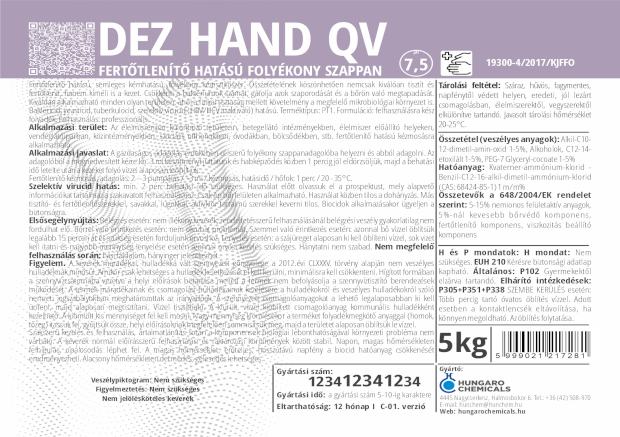 Dez Hand QV