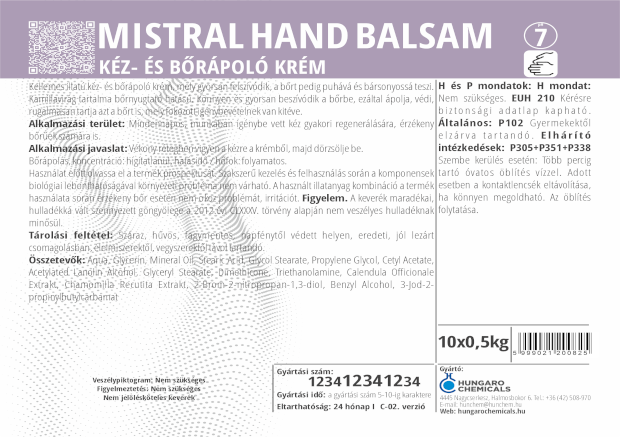 Mistral Hand Balsam
