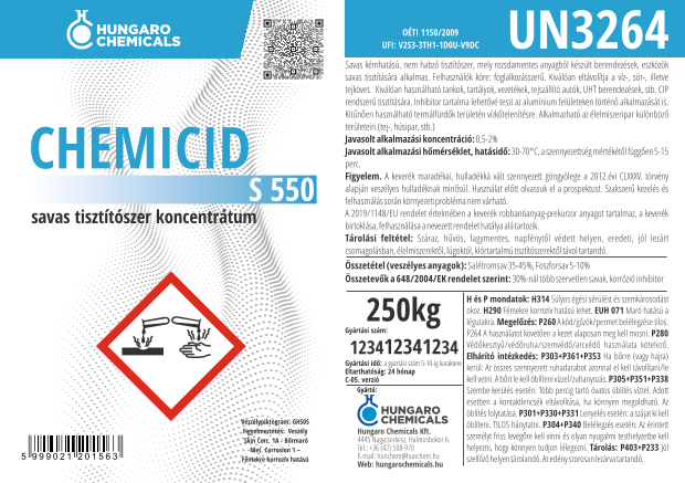 Chemicid S 550