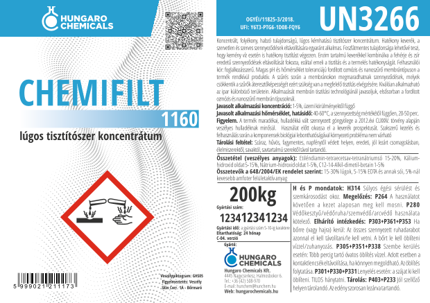 Chemifilt 1160