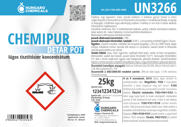 Chemipur Detar Pot